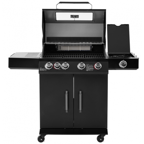THERMOGATZ GS GRILL ABYSS VIEW Ψησταριά Υγραερίου με 4 Εστίες και Πλαϊνό Μάτι 19kW